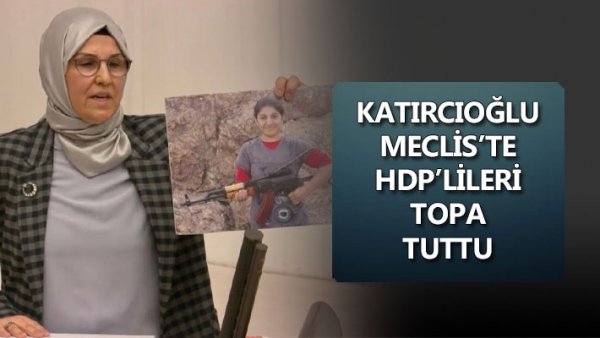 Katırcıoğlu, Meclis’te HDP’lileri topa tuttu