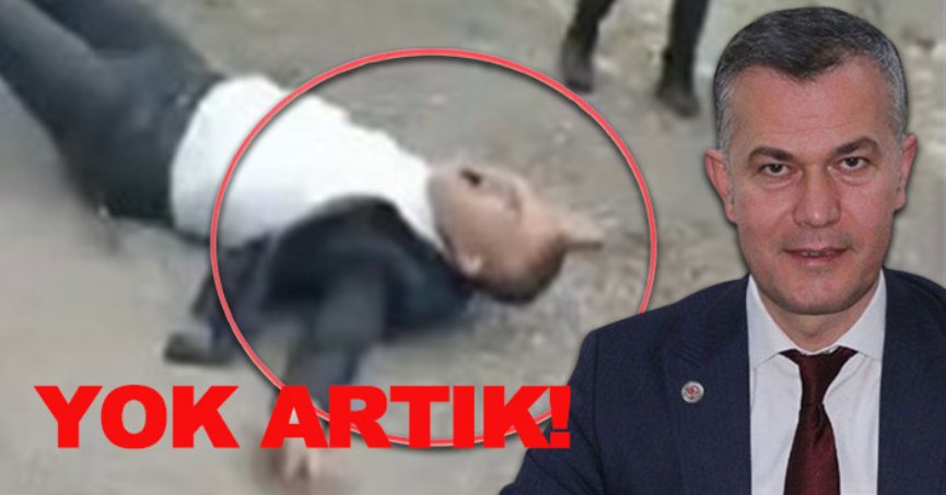 AK Parti meclis üyesi kendini yerden yere attı!